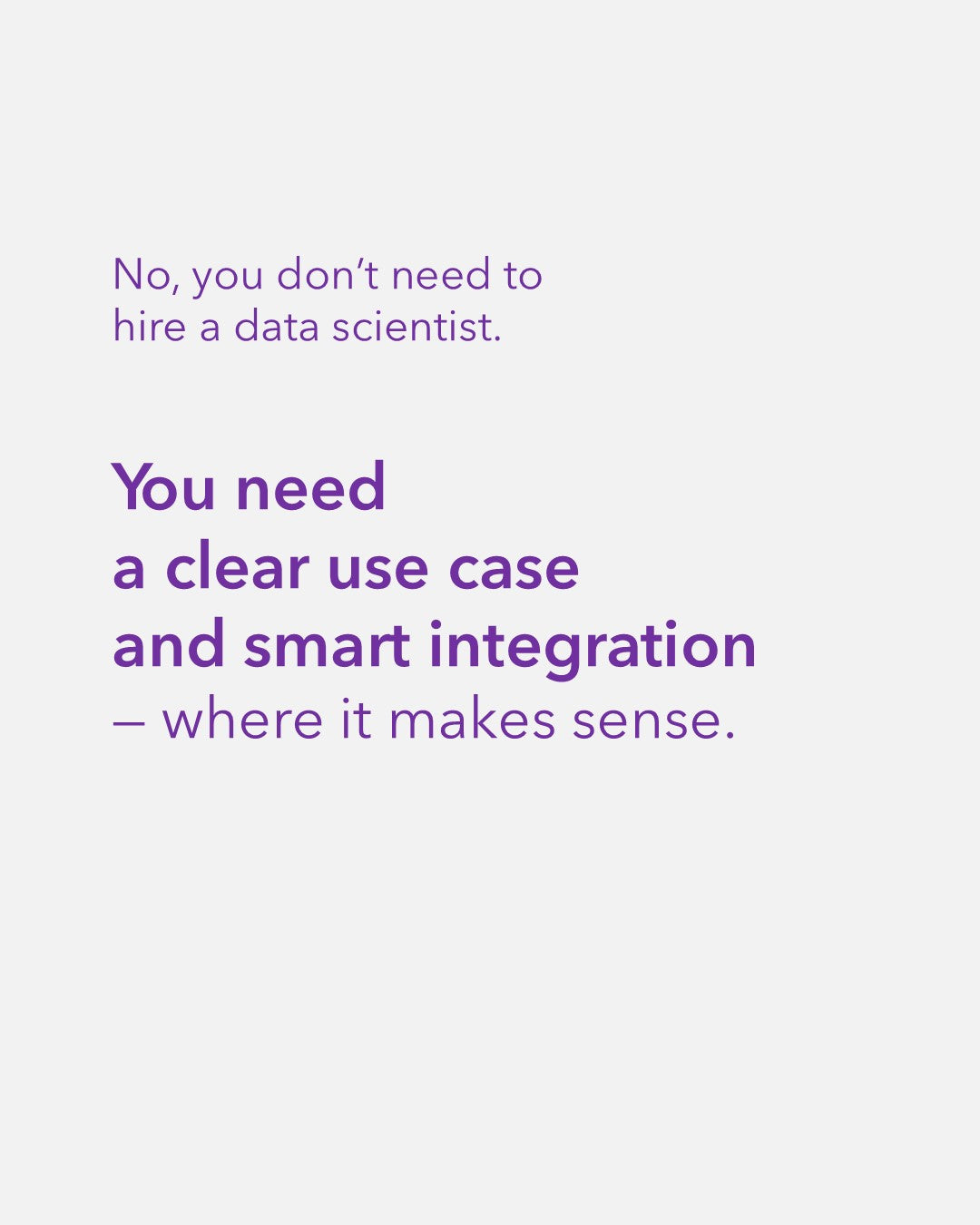 Adopting Tech & AI