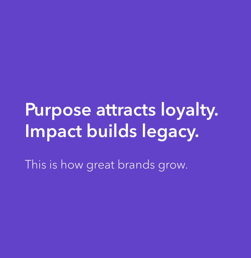 Purpose Driven Social Impact Strategies