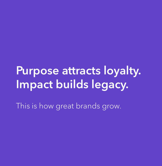 Purpose Driven Social Impact Strategies