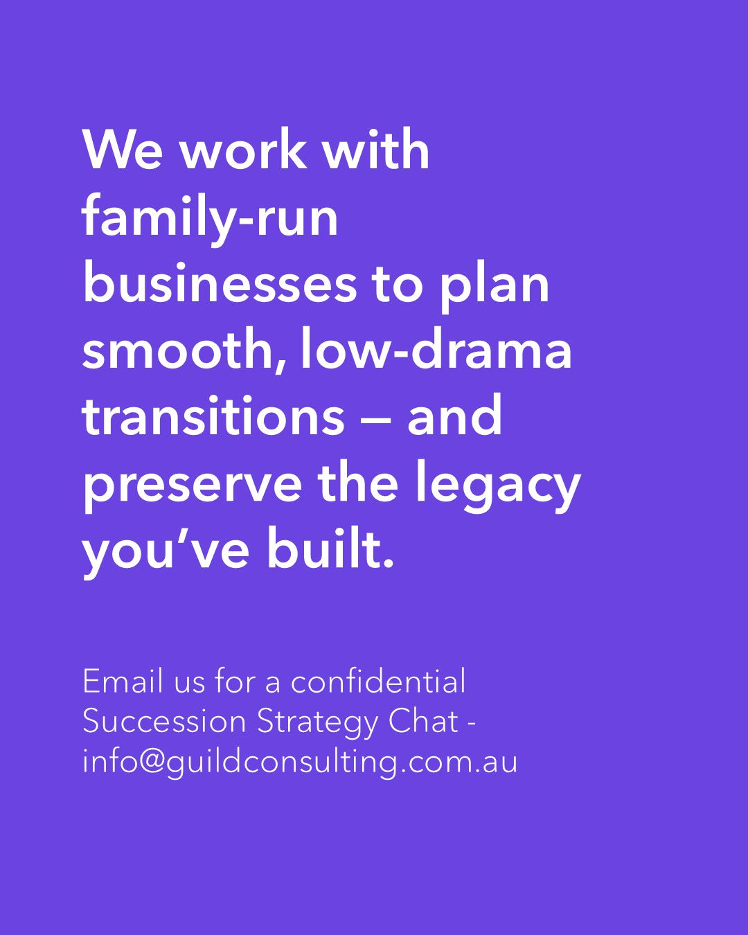 Succession and Exit Planning